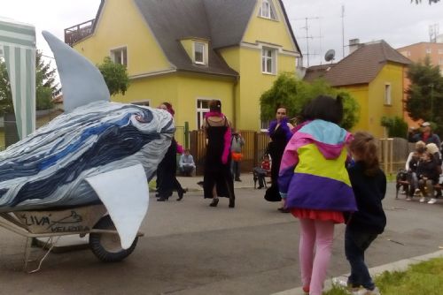 Obrázek - Živá velryba navštívila Slovanskou