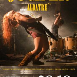 Americké sludge metalové duo Jucifer poprvé v Plzni!