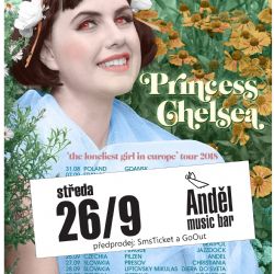 Novozélandská zpěvačka a skladatelka Princess Chelsea přijede 26.9. do Plzně!
