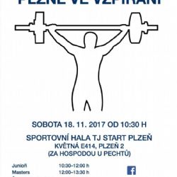 65. Velká cena Plzně ve vzpírání a 14. Memoriál Josefa Pavelce