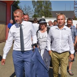 Andrej Babiš zavítal na Plzeňsko. Víkend strávil mezi hasiči v Blovicích a na Kryštof kempu v Plzni