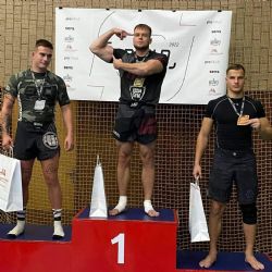  MMA zápasník Jakub Šlaich (Atom Gym Plzeň) zvítězil na grapplingovém turnaji GRIND 1 PRAGUE
