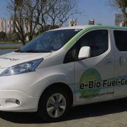 Nissan představil elektromobil poháněný palivovým článkem na bioetanol s dojezdem přes 600 km