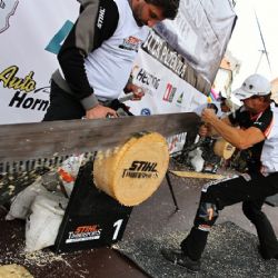 Přijďte se podívat na sportovní dřevorubce do Přeštic!