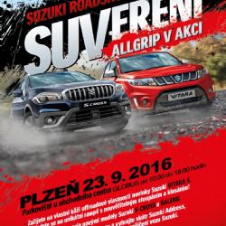 Přijďte vyzkoušet novinku Suzuki Vitara S a vyhrajte skútr Suzuki Address