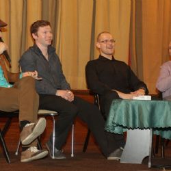 Režisér Petr Smazal debatoval ve Stříbře o svém hororu Svatý Mikuláš
