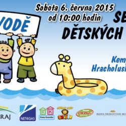 Setkání dětských světů na vodě na Hracholuské přehradě