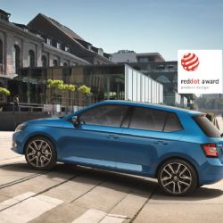 ŠKODA Fabia vyznamenána cenou Red Dot Award