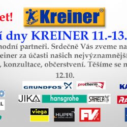 Firma Kreiner - specialista na vybavení do koupelny slaví 25 let
