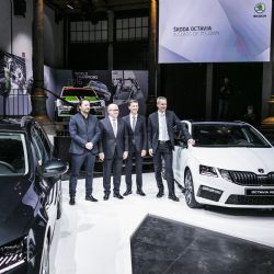 Fotky ze světové premiéry modernizovaného modelu ŠKODA OCTAVIA 