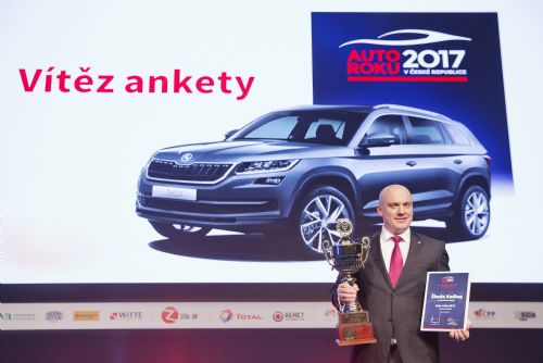Foto: KODIAQ získal ocenění Auto roku 2017 v ČR