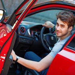 Patrik Děrgel věří svému vozu Suzuki Vitara S