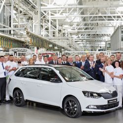 ŠKODA slaví 4 miliony vyrobených vozů řady FABIA a 500 000. exemplář třetí generace