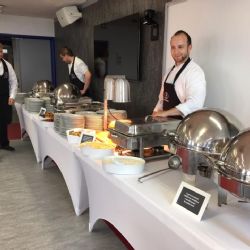 Výborný catering u příležitosti slavnostního otevření výzkumného centra RICE 