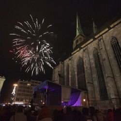 Centrální obvod Plzně zve na náměstí na Novoroční ohňostroj 