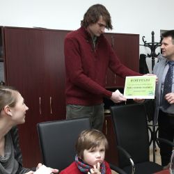 Centrální obvod přivítal své první letošní občánky - dvojčátka 