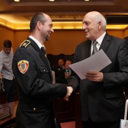 Hejtman ocenil práci dobrovolných hasičů 