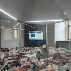 Magistrát v Plzni upravil místnost s modelem historického jádra města, nabízí nové prvky 