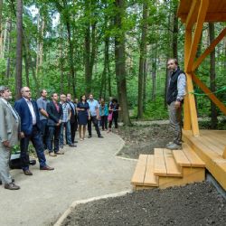 Město upravilo lesopark Ostende, je atraktivnější pro návštěvníky 