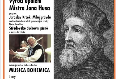 Foto: Musica Bohemica zahraje v úterý v Bartoloměji k výročí upálení mistra Jana Husa