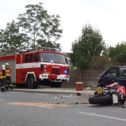 Nehoda u Hradešic skončila smrtí motorkáře