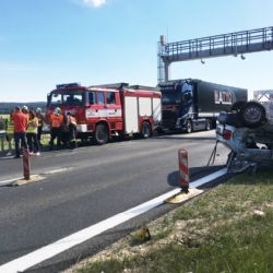 Tragická nehoda na několik hodin uzavřela D5