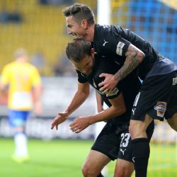 Nikoli šťastné, ale vybojované vítězství, říká střelec Marek Bakoš po výhře 1:0 v Teplicích 