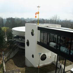 Nominované stavby roku budou od pondělka k vidění ve FN Plzeň. Patří mezi ně heliport 