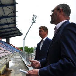 Plzeň dokončí rekonstrukci hlavní tribuny stadionu ve Štruncových sadech, Viktoria postaví rohové věže 