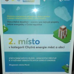 Plzeň uspěla v soutěži Obnovitelné desetiletí. Porotu zaujaly elektrobusy i energetické využití bioplynu