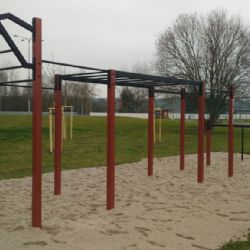 Plzeňský centrální obvod má další street workoutové sestavy 