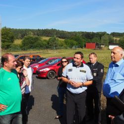 Radní kraje s hejtmanem navštívili sever Plzeňska: Balkovou i Tis u Blatna