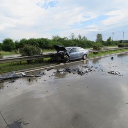 Řidiči v kraji bourají na mokrých silnicích. Policisté varují před aquaplaningem  