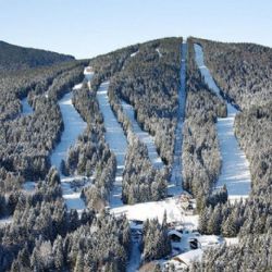 Špičák  má bezplatné parkoviště a nové dětské hřiště. Železnorudský skipas platí i na Belvederu