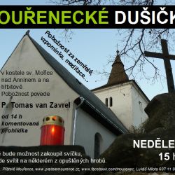 Šumavský Mouřenec v neděli uctí památku zesnulých