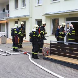 V plzeňském domě pro seniory ve čtvrtek cvičně hořelo