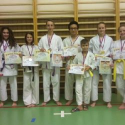Závodníci Naramy se účastnili krajské soutěže v karate