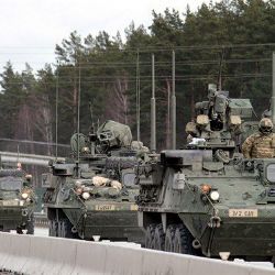 Průjezd amerických vojsk je demonstrace spojenectví