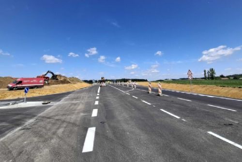 obrázek:Křižovatka u Koutu na Šumavě opět v provozu