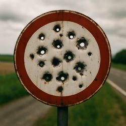 Policie zasahovala na Lochotíně: neznámý střelec pálil do dopravních značek