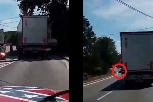 Obrázek - Řidič kamionu se zřejmě zbláznil a na životě ohrozil všechny ostatní