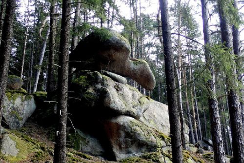 Foto: Sedmihoří - skalní mísy i ručičky