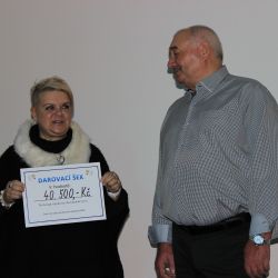 STŘÍBRSKÁ OBYVATELKA POMOHLA SBÍRKOU DOMOVU V MILÍŘÍCH