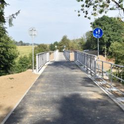 Lávka přes Radbuzu u Chotěšova je v provozu