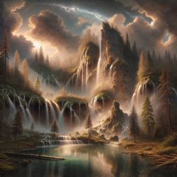 Šumavské vody skrývají magické příběhy - Ondřej Fibich spojuje poezii a obraz
