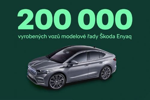 Foto: Modelová řada Škoda Enyaq překonala hranici 200 000 kusů. Nový model najdete v Plzni v autosalonu Auto CB