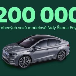 Modelová řada Škoda Enyaq překonala hranici 200 000 kusů. Nový model najdete v Plzni v autosalonu Auto CB