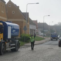 Dopravní situace v Radobyčicích si vyžádala zvýšený bezpečnostní dohled