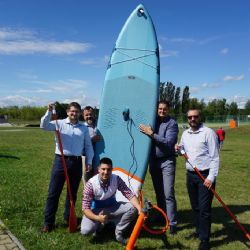 Multifunkční sportovní areál Škodaland má dalšího partnera