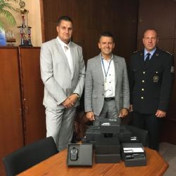 Plzeňský centrální obvod poskytl finanční dar Policii České republiky